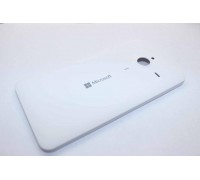 Задняя крышка Microsoft 640 XL Lumia Dual Sim (RM-1062/RM-1065) белая White Glossy оригинал