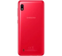 Задняя крышка Samsung A105 Galaxy A10 2019 красная оригинал + стекло камеры