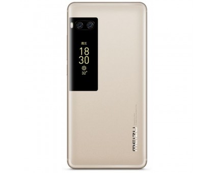 Задняя крышка Meizu Pro 7 M792H золотистая оригинал