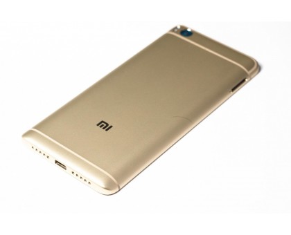 Задняя крышка Xiaomi Mi5s золотистая оригинал