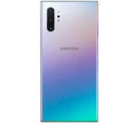 Задняя крышка Samsung N975F Galaxy Note 10 Plus серебристая Aura Glow оригинал