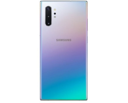 Задняя крышка Samsung N975F Galaxy Note 10 Plus серебристая Aura Glow оригинал