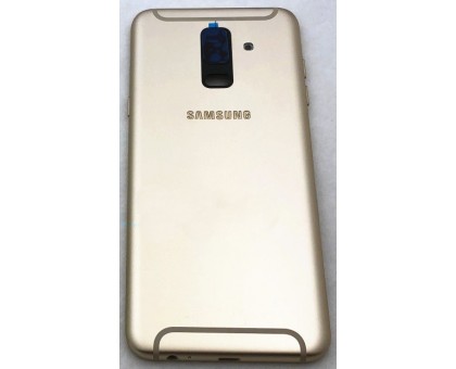 Задняя крышка Samsung A605F Dual Galaxy A6 Plus (2018) золотистая оригинал