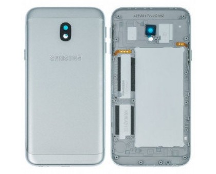 Задняя крышка Samsung J330F Galaxy J3 (2017) голубая оригинал