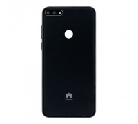 Задняя крышка Huawei Y7 Prime 2018 черная оригинал