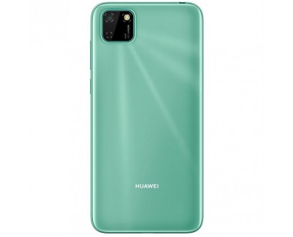 Задняя крышка Huawei Y5p 2020 зеленая Mint Green оригинал + стекло камеры