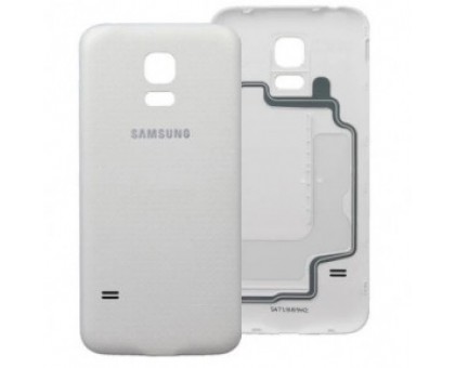 Задняя крышка Samsung G900H Galaxy S5/i9600 белая Shimmery White оригинал