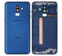 Задняя крышка Samsung J810 Galaxy J8 (2018) синий оригинал