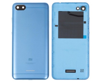 Задняя крышка Xiaomi Redmi 6A 2/16 Gb Global version синяя на 2 Sim карты