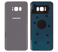 Задняя крышка Samsung G955F Galaxy S8 Plus (2017) серая Orchid Gray оригинал