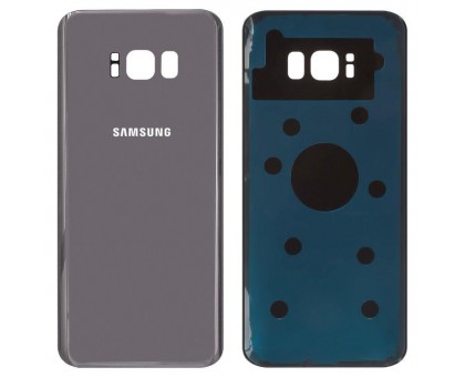 Задняя крышка Samsung G955F Galaxy S8 Plus (2017) серая Orchid Gray оригинал