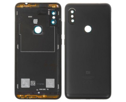 Задняя крышка Xiaomi Redmi Note 6 Pro черная оригинал