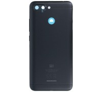 Задняя крышка Xiaomi Redmi 6 Global version черная на 2 Sim карты