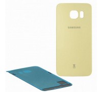 Задняя крышка Samsung G925F Galaxy S6 Edge золотистая Gold Platinum