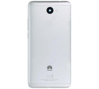 Задняя крышка Huawei Y7 2017 (TRT-L21)/Nova Lite Plus серебристая оригинал