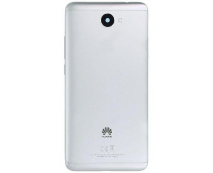 Задняя крышка Huawei Y7 2017 (TRT-L21)/Nova Lite Plus серебристая оригинал