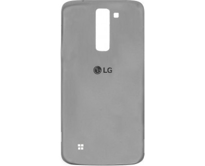 Задняя крышка LG K350E K8/K350N серебристая