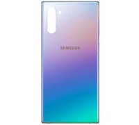 Задняя крышка Samsung N970F Galaxy Note 10 серебристая Aura Glow оригинал