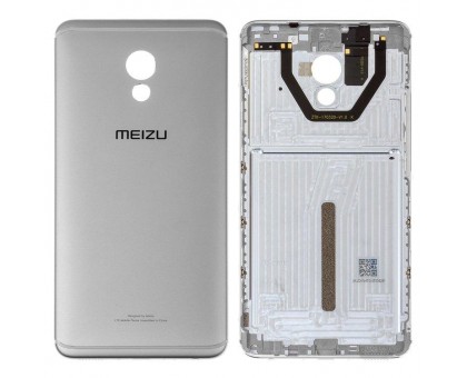 Задняя крышка Meizu Pro 6 Plus серебристая белая оригинал