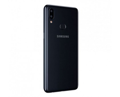 Задняя крышка Samsung A107F Galaxy A10s 2019 черная оригинал + стекло камеры