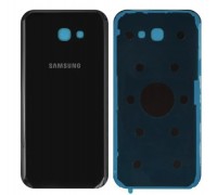 Задняя крышка Samsung A720F Galaxy A7 (2017) черная Black Sky