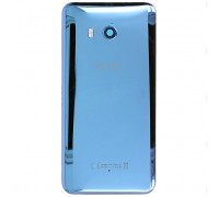 Задняя крышка HTC U11 голубая Amazing Silver