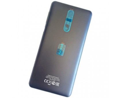 Задняя крышка Nokia 8 Dual Sim (TA-1004) серая Steel оригинал