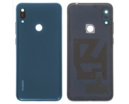 Задняя крышка Huawei Y6 2019 (MRD-LX1) синяя Sapphire Blue