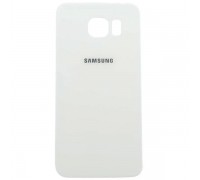 Задняя крышка Samsung G920F Galaxy S6 белая White Pearl оригинал