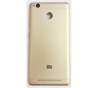 Задняя крышка Xiaomi Redmi 3 золотистая оригинал