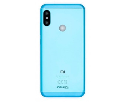 Задняя крышка Xiaomi Mi A2 /Mi6x голубая