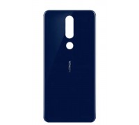 Задняя крышка Nokia 5.1 Plus TA-1102/TA-1105/TA-1108/TA-1112/TA-1120 X5 2018 TA-1109 синяя