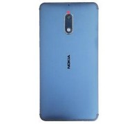 Задняя крышка Nokia 3 Dual Sim TA-1032 синяя Tempered Blue