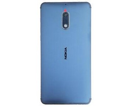 Задняя крышка Nokia 3 Dual Sim TA-1032 синяя Tempered Blue