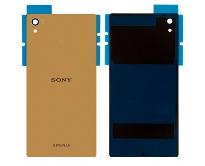 Задняя крышка Sony E6833 Xperia Z5 Premium Dual Sim/E6853/E6883 золотистая
