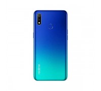 Задняя крышка Realme 3 синяя Radiant Blue оригинал
