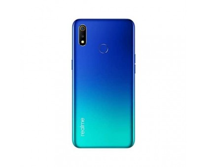 Задняя крышка Realme 3 синяя Radiant Blue оригинал
