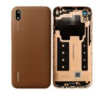 Задняя крышка Huawei Y5 2019 (AMN-LX9/AMN-LX1/AMN-LX2/AMN-LX30) янтарный коричневый Amber Brown оригинал