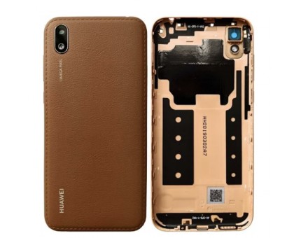 Задняя крышка Huawei Y5 2019 (AMN-LX9/AMN-LX1/AMN-LX2/AMN-LX30) янтарный коричневый Amber Brown оригинал