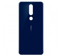 Задняя крышка Nokia 5.1 TA-1061/TA-1075 синяя Tempered Blue оригинал
