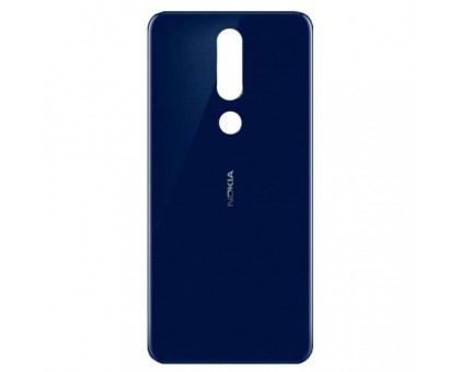 Задняя крышка Nokia 5.1 TA-1061/TA-1075 синяя Tempered Blue оригинал