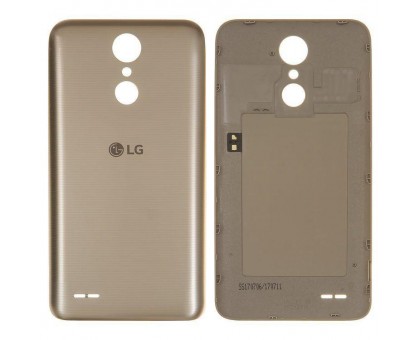 Задняя крышка LG M250 K10 (2017)/X400 K10 (2017) золотистая