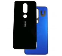 Задняя крышка Nokia 6.1 Plus TA-1083/TA-1116/TA-1103 Nokia X6 2018 TA-1099 черная