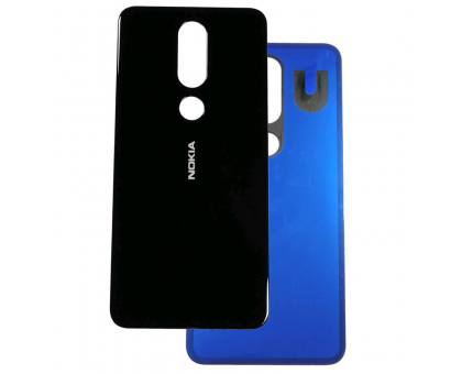Задняя крышка Nokia 6.1 Plus TA-1083/TA-1116/TA-1103 Nokia X6 2018 TA-1099 черная