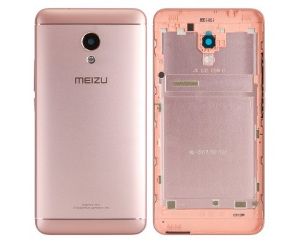 Задняя крышка Meizu M5s (M612) розовая оригинал