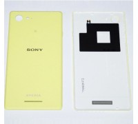 Задняя крышка Sony D2202 Xperia E3/D2203/D2206 желтая оригинал