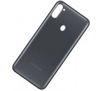 Задняя крышка Samsung A115F Galaxy A11 черная оригинал