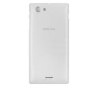 Задняя крышка Sony ST26i Xperia J белая оригинал