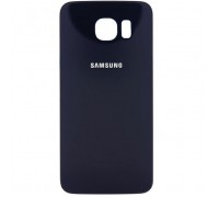 Задняя крышка Samsung G925F Galaxy S6 Edge синяя Black Sapphire