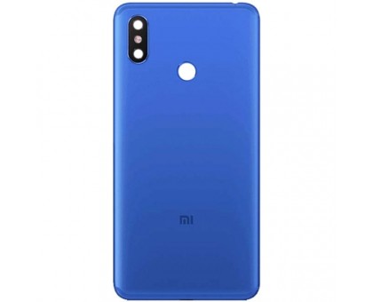 Задняя крышка Xiaomi Mi Max 3 синяя оригинал